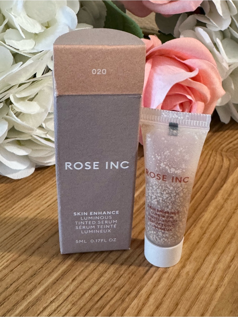 Rose Inc Luminous Tinted Serum — Beige Pink Shade 020
